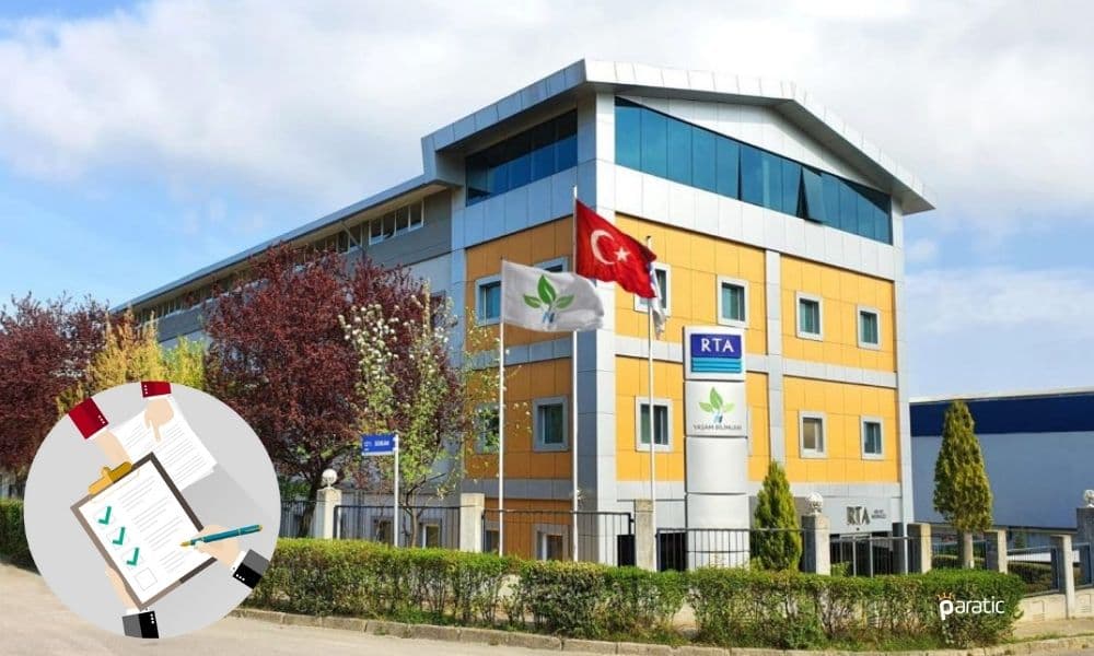 RTA Laboratuvarları Gayrimenkul Satış Vaadi Sözleşmesi Yaptı RTA Laboratuvarları Gayrimenkul Satış Vaadi Sözleşmesi Yaptı