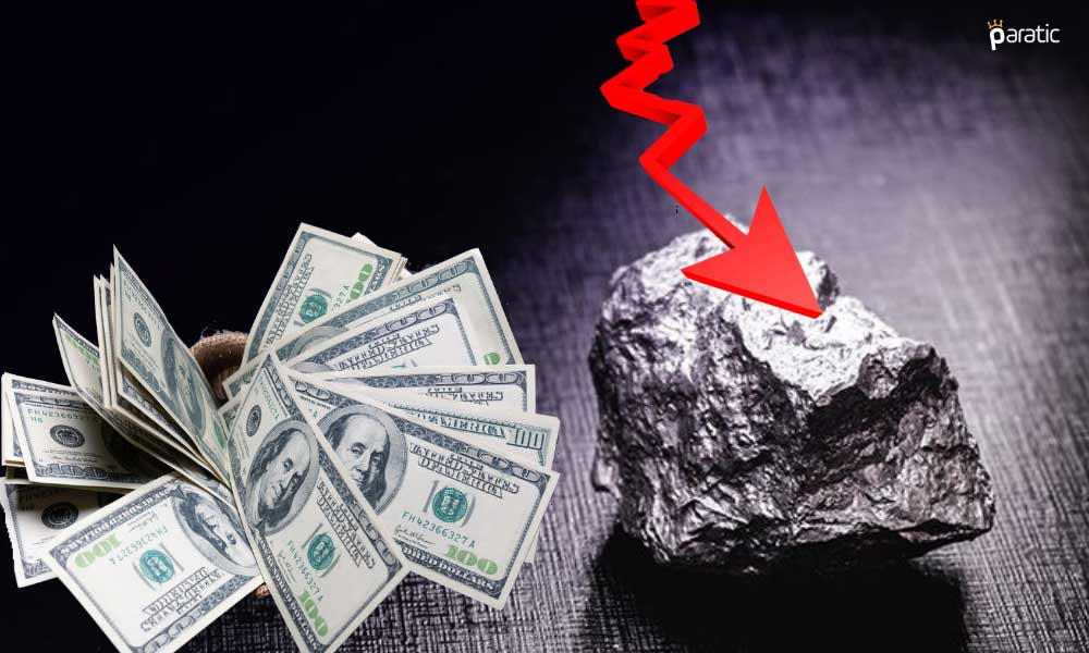 Düşüşü Sürdüren Paladyum Mayıs Rekorundan 1100 Dolar Uzakta İşlem Görüyor