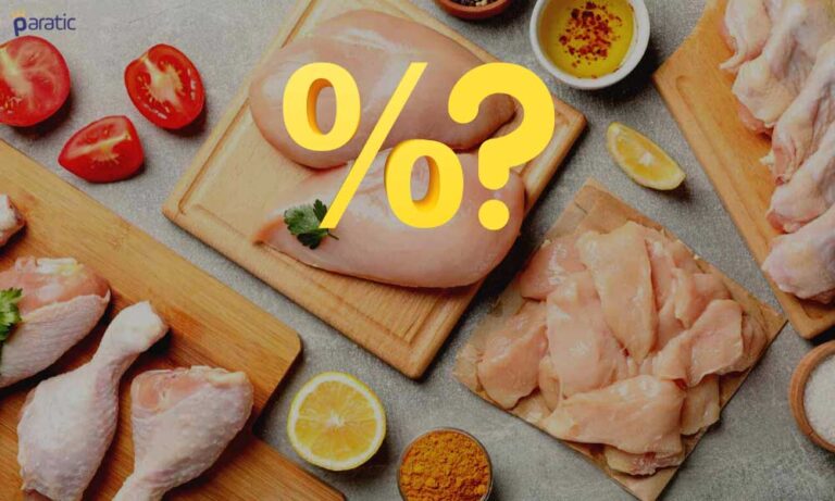 Temmuz Ayında Tavuk Eti Üretimi Yıllık Bazda %7,1 Azaldı