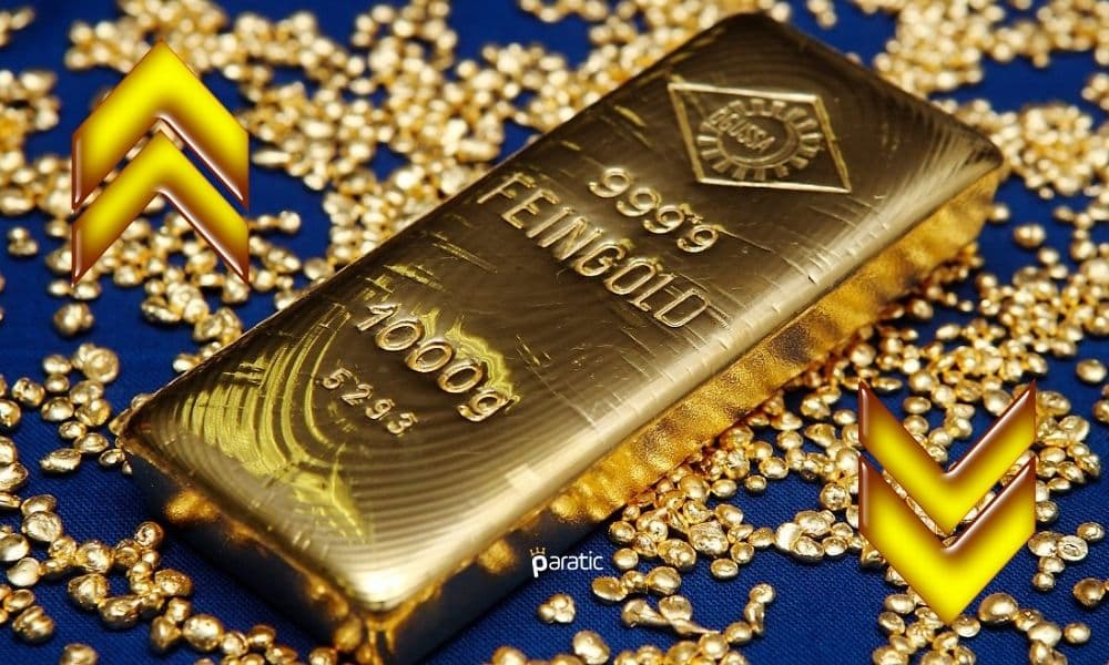 Ons Altın 1800 $ Üzerinde Tutunurken, Gram 490 TL’den Döndü Ons Altın 1800 $ Üzerinde Tutunurken, Gram 490 TL’den Döndü