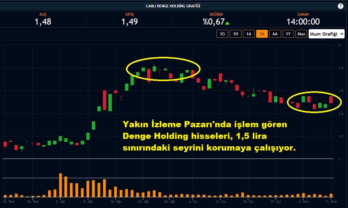 Denge Holding Hisseleri Yüzde 0,67 Yükseliş Denge Holding Hisseleri Yüzde 0,67 Yükseliş
