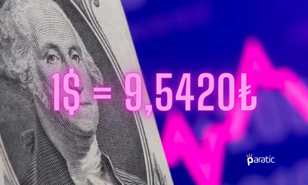 Dolar Asya Seansında Yeni Rekor Kırarken 9,50 TL Sınırında Geziyor