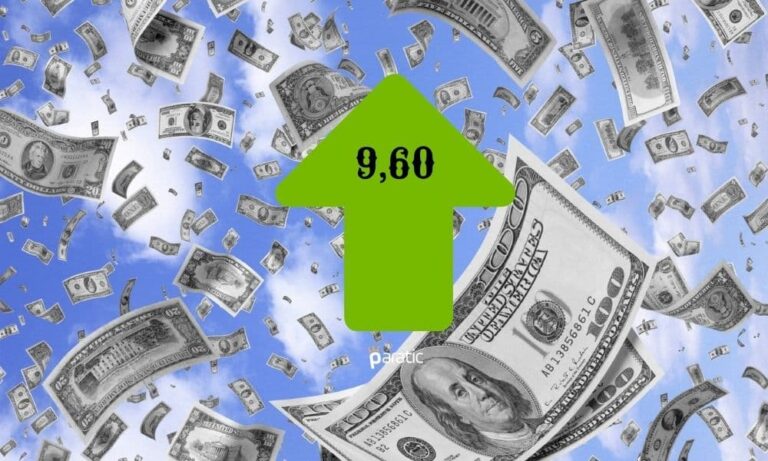 9,52’den Yükselişe Geçen Dolar Yeniden 9,60 Üstüne Çıktı