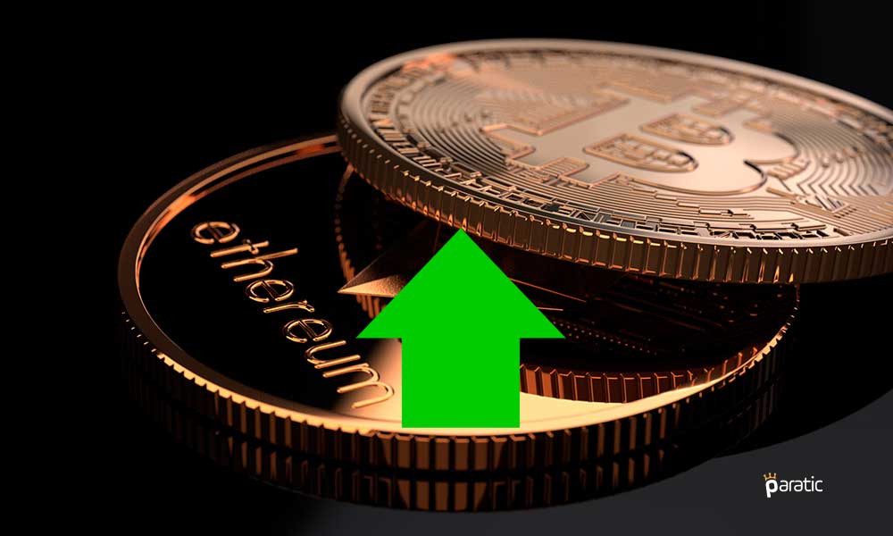 Bitcoin Yatay Seyrini Sürdürürken Ethereum 4.300 Doların Üzerine Çıktı