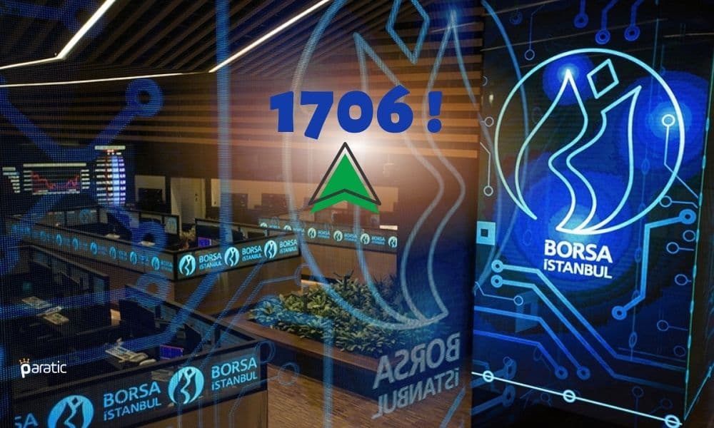 Borsa Bankacılık Endeksindeki Sıçramayla 1706 Puan Rekorunu Kırdı Borsa Bankacılık Endeksindeki Sıçramayla 1706 Puan Rekorunu Kırdı