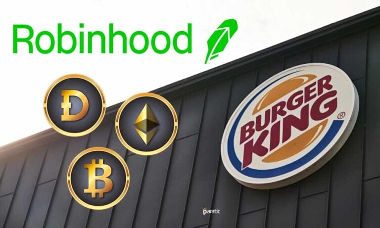 Burger King, Robinhood İş Birliği ile Müşterilerine Kripto Para Dağıtacak