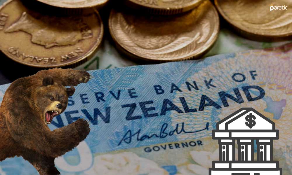 NZD/USD Yeni Zelanda’nın Faiz Kararı Öncesinde Kayıplarını Artırıyor