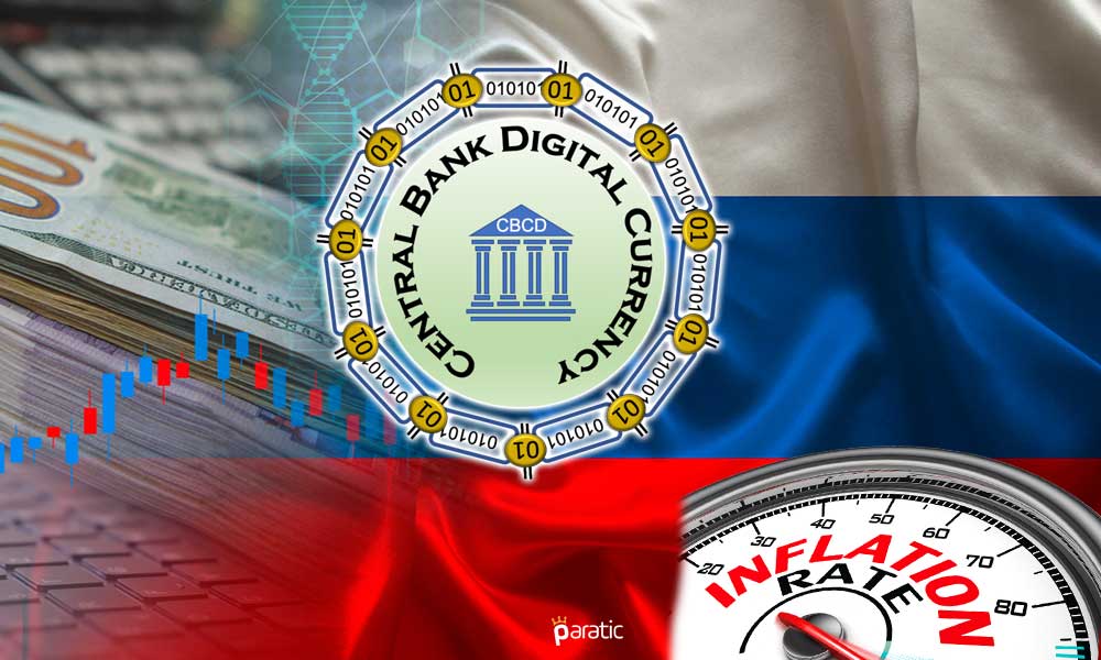 Rusya Merkez Bankası Dijital Rublenin Enflasyonu Etkilemesini İstemiyor