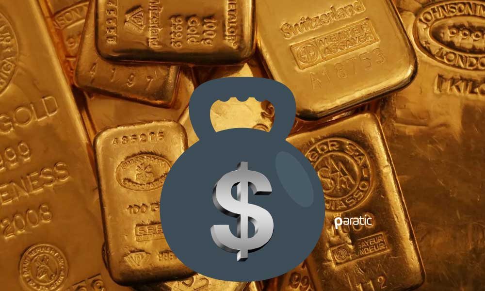 Ons Altın, ABD Hazine Getirilerindeki Toparlanmanın Baskısıyla Geriliyor