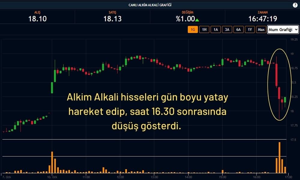 Alkim Alkali Hisseleri %1 Artıda Alkim Alkali Hisseleri %1 Artıda