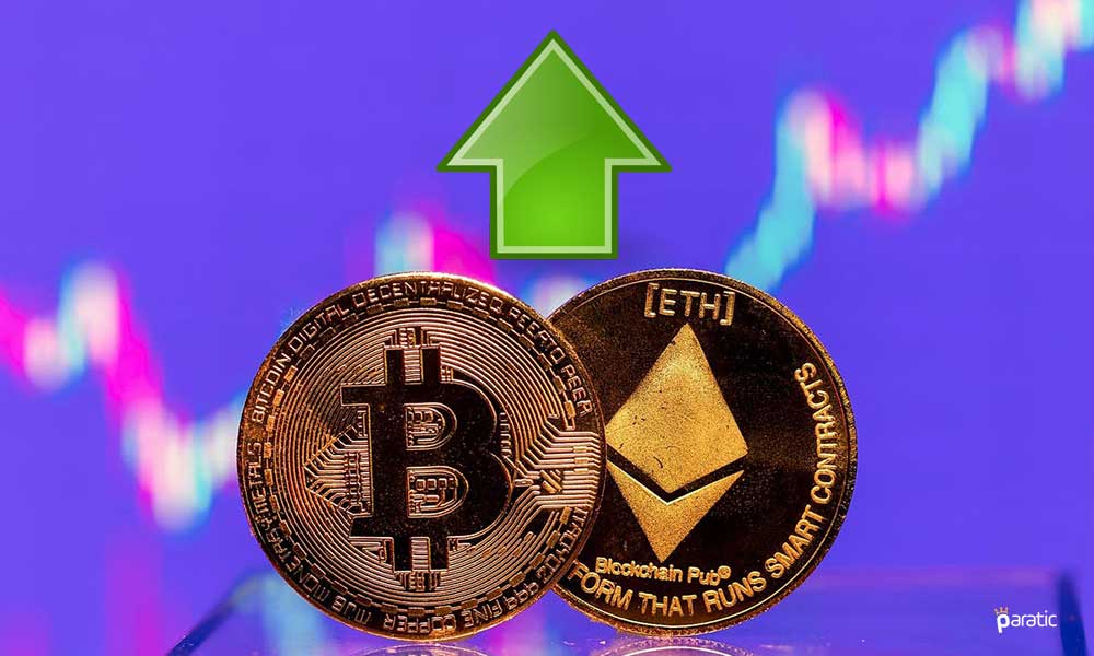 Bitcoin 42 Bin Dolara Çıkarken Ethereum Kayıplarını Azaltıyor Bitcoin 42 Bin Dolara Çıkarken Ethereum Kayıplarını Azaltıyor
