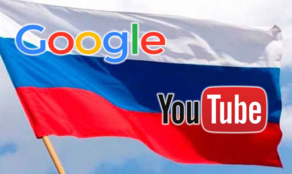 Google ve YouTube Rus Medyasının Gelir Elde Etmesini Engelledi