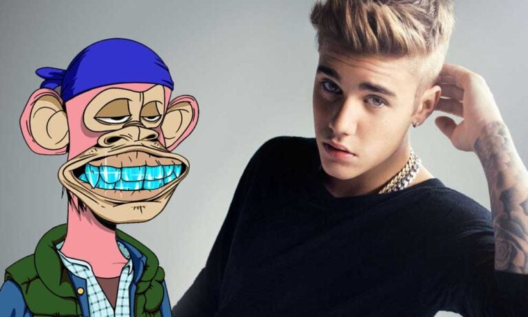 Justin Bieber, Maymun NFT Koleksiyonuna Yenilerini Ekliyor