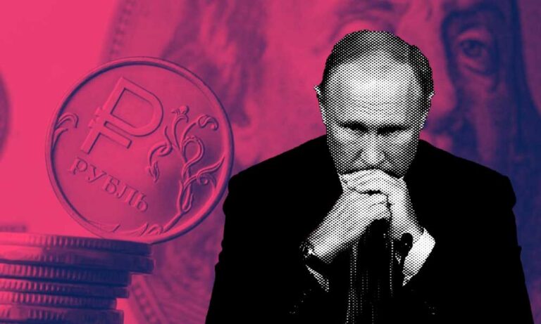 Rus Borsasında Çöküş Derinleşti! Ruble Tarihi Düşüşte