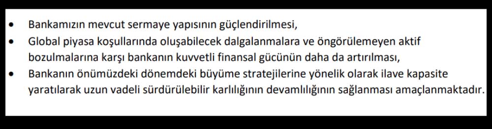 Türkiye Vakıflar Bankası Açıklama Türkiye Vakıflar Bankası Açıklama