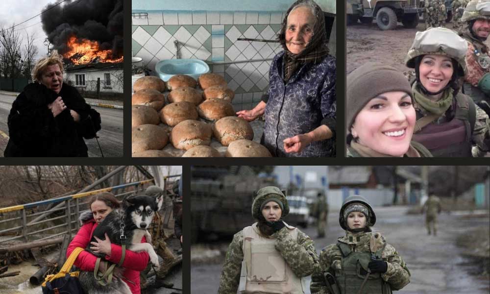 8 Mart’a Damga Vuran Ukraynalı Kadınlar Oldu