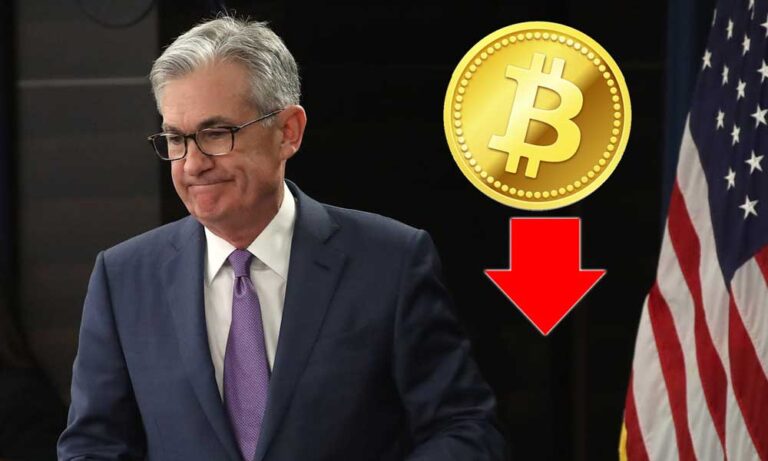 Bitcoin Powell’ın Faiz Mesajı Sonrası Düşüyor