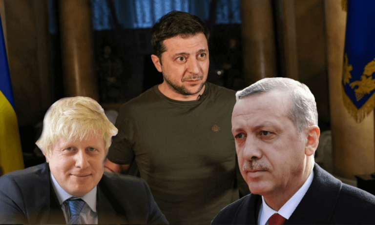 Erdoğan Ukrayna ve İngiltere’nin Liderleriyle Görüştü