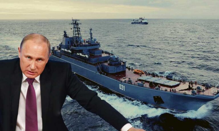 Japonya Uyardı: Rus Amfibi Savaş Gemileri Batı’ya İlerliyor