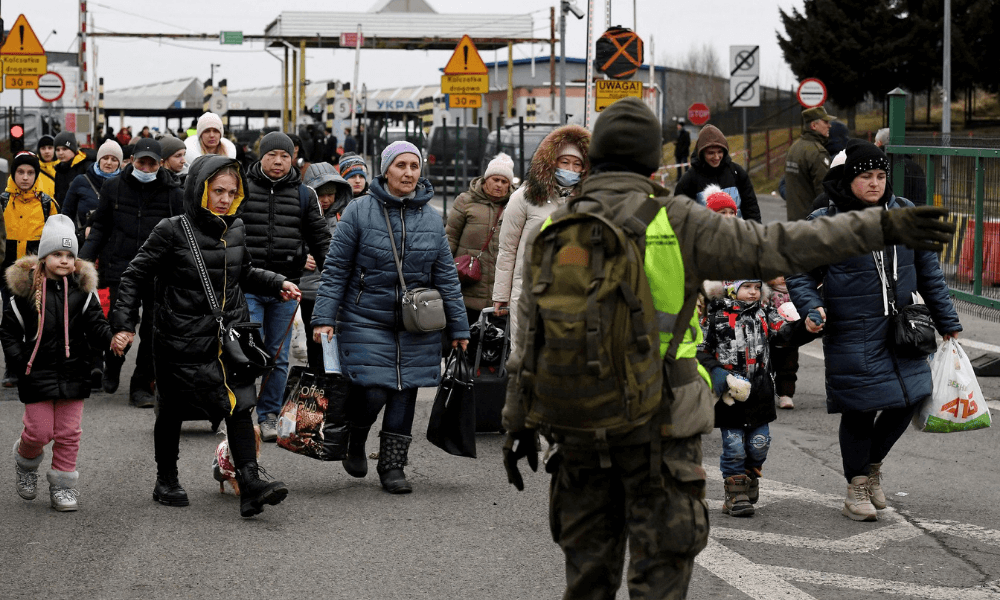 Polonya’ya Ulaşan Ukraynalı Sayısı 1 Milyona Yaklaştı