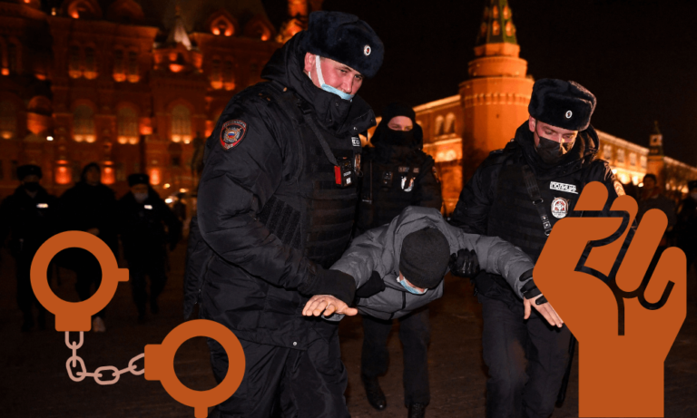 Rusya’da Savaş Karşıtı Gözaltıların Sayısı 4 Bini Geçti