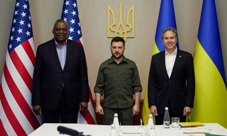 ABD’den Ukrayna’ya Savaştan Beri İlk Ziyaret: Askeri Yardım Sözü