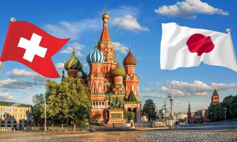 Japonya ve İsviçre’den Rusya’ya Yaptırım Konusunda Ortak Adım