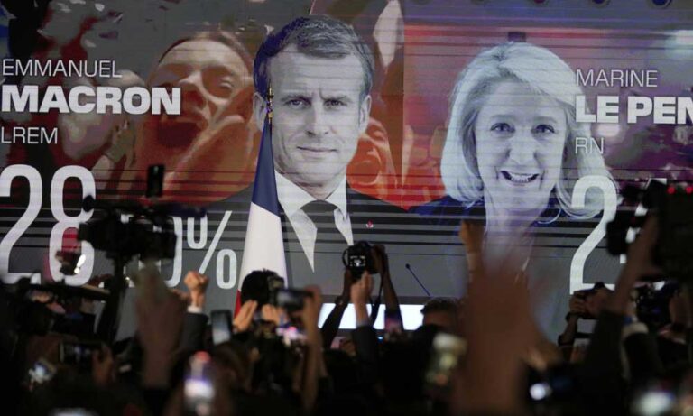 Macron Daha Fazla Oy için Rakibinin Kalesine Girdi