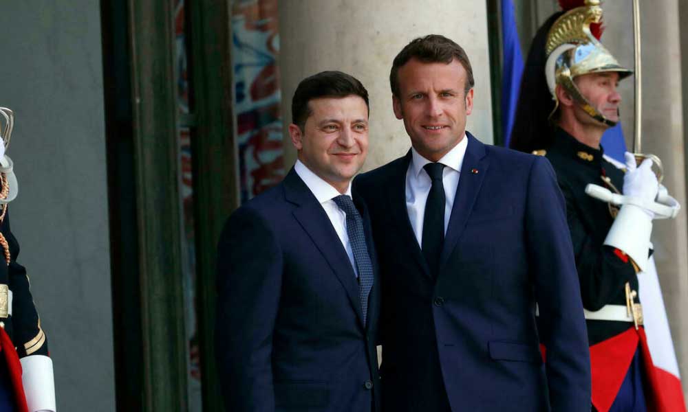 Macron’dan Zelenski’ye Daha Fazla Askeri ve İnsani Yardım Sözü