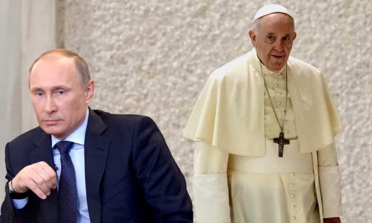 Papa Francis Putin’i İlk Kez Eleştirdi