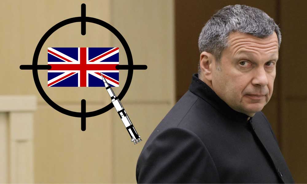 Putin Yanlısı Sunucudan İngiltere’yi Haritadan Silme Tehdidi