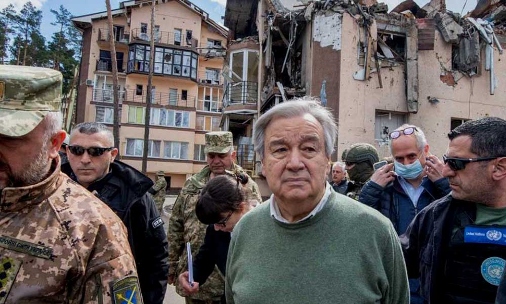 Savaşı Saçmalık Olarak Nitelendiren Guterres’ten ICC’ye Destek!