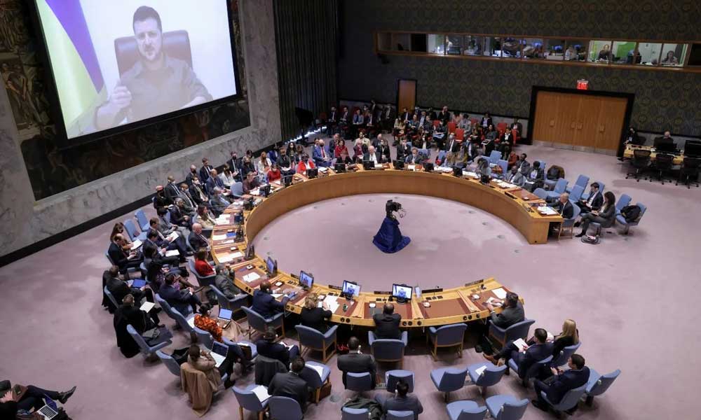Zelenskiy, BM’yi Rusya’ya Karşı Harekete Geçmeye Çağırdı