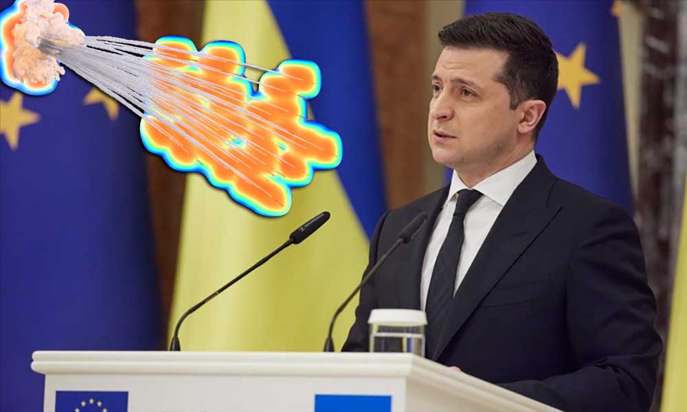 Zelenskiy Rusların Fosfor Bombası Kullandığını Söyledi