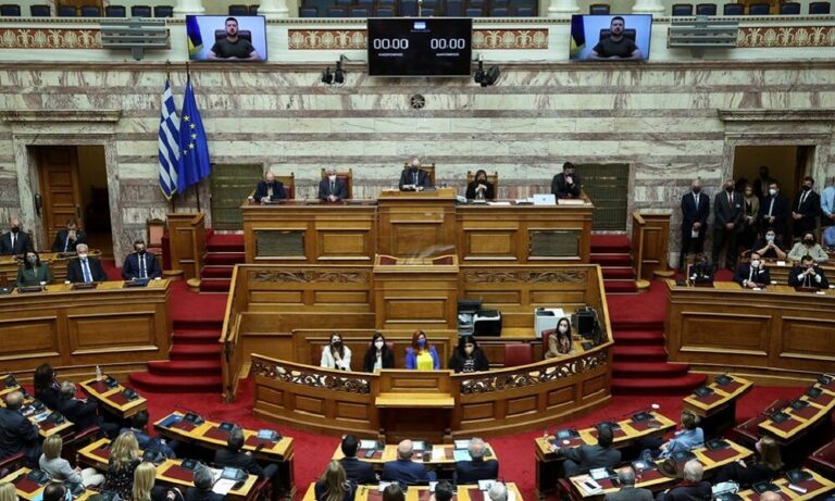 Zelenskiy’nin Yunan Parlamentosu’nda Paylaştığı Video Olay Oldu
