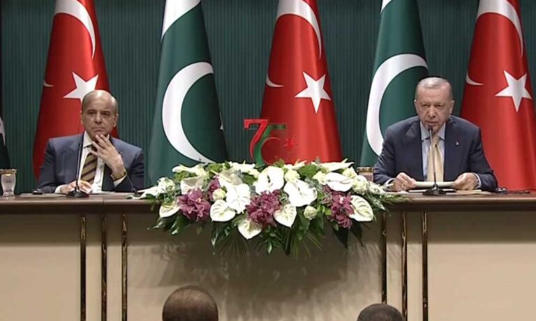 Cumhurbaşkanı Erdoğan, Pakistan Başbakanı Şerif ile Görüştü