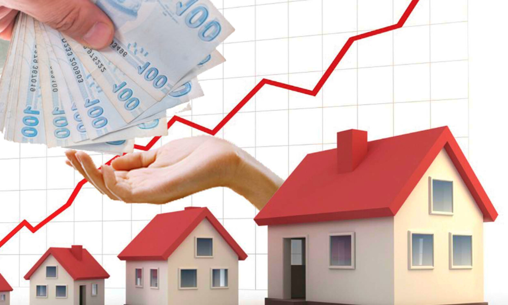 Konutta Artış Sürüyor: Metrekare Fiyatları 10 Bin Lirayı Aştı