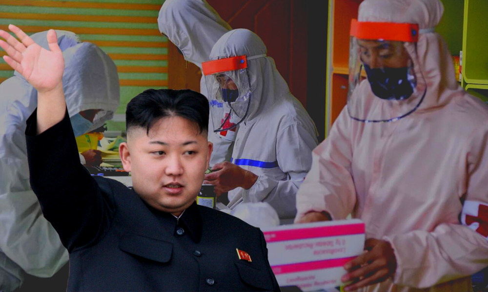 Kuzey Kore Liderinden Yeni Salgın için İlaç Bağışı