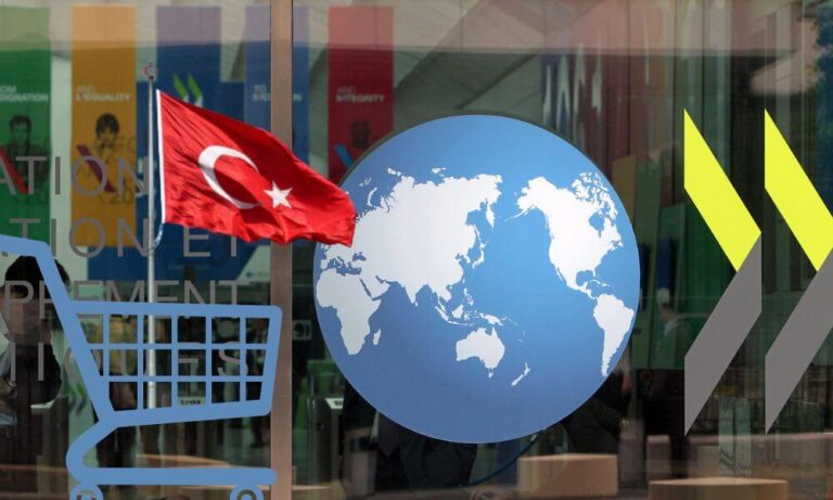 OECD Türkiye için Enflasyon Tahminini 48,1 Puan Yükseltti