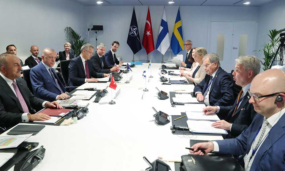 Türkiye, İsveç ve Finlandiya Arasında Ortak Bildiri Anlaşması