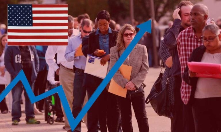 ABD Resesyona Girerken Haftalık İşsizlik Başvuruları Azaldı