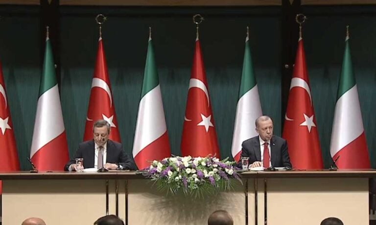 Cumhurbaşkanı Erdoğan ve Mario Draghi Görüştü: 9 Anlaşma İmzalandı