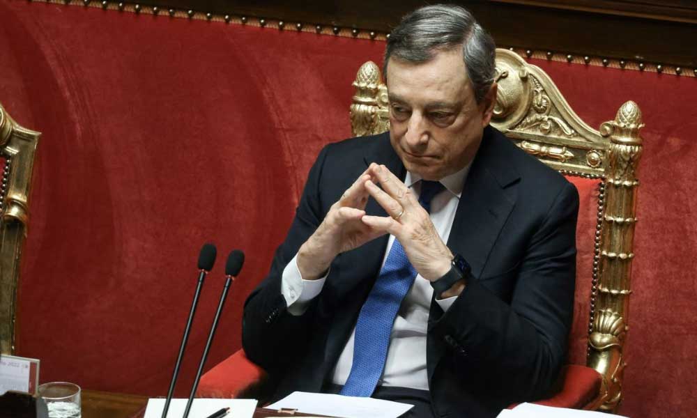 Draghi “İtalya’yı Siyasi Krizden Uzaklaştırma” Talebini Açıkladı
