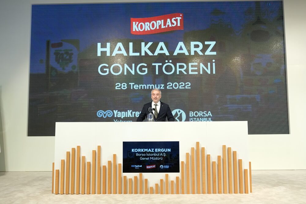 Borsa İstanbul Genel Müdürü’nden Koroplast’a Övgü