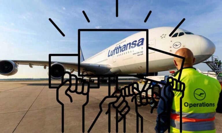 Lufthansa’da Enflasyon Baskısıyla Greve Gidilecek