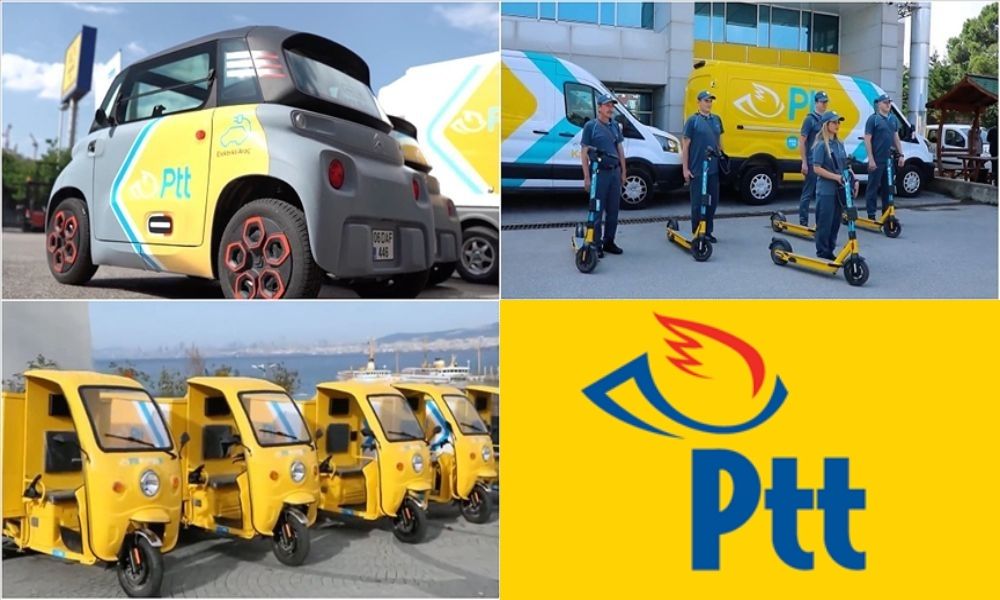 PTT’de Elektrikli Araç Devrimi
