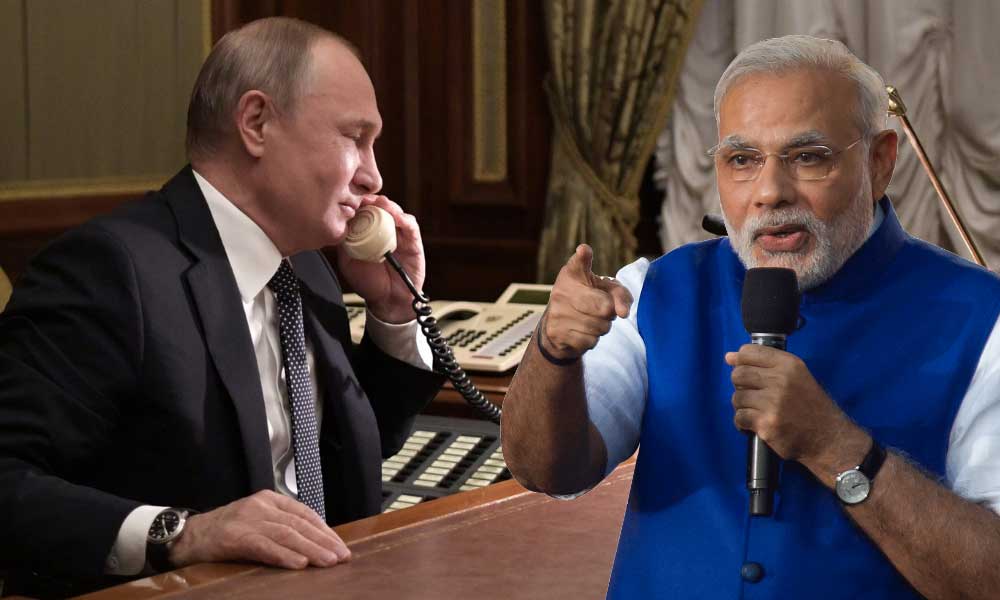 Putin ile Modi Görüşmesinden Ortaklığı Güçlendirme Sonucu Çıktı