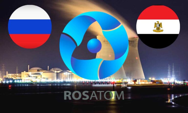 Rus Rosatom Mısır’daki İlk Nükleer Santralinin Temelini Attı