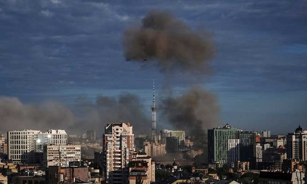 Rusya’nın Artan Saldırıları Sonrası Kiev’de Siren Sesleri Duyuluyor