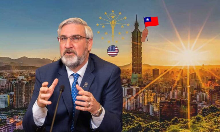 ABD’den Çin’i Kızdıracak Yeni Hamle: Indiana Valisi Tayvan’da
